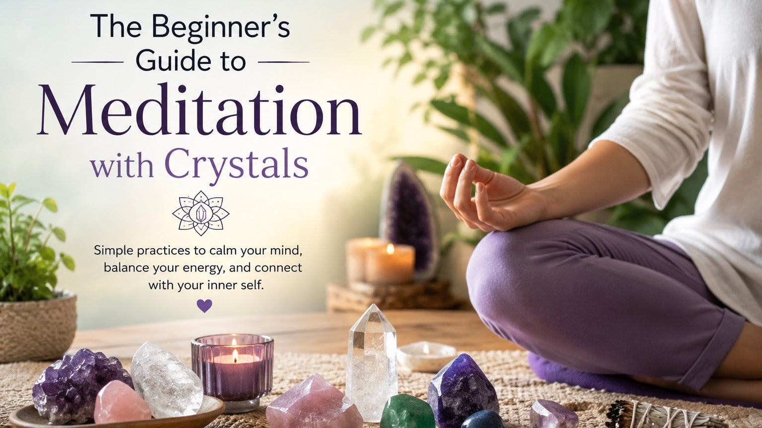 The Beginner's Guide to Meditation with Crystals
