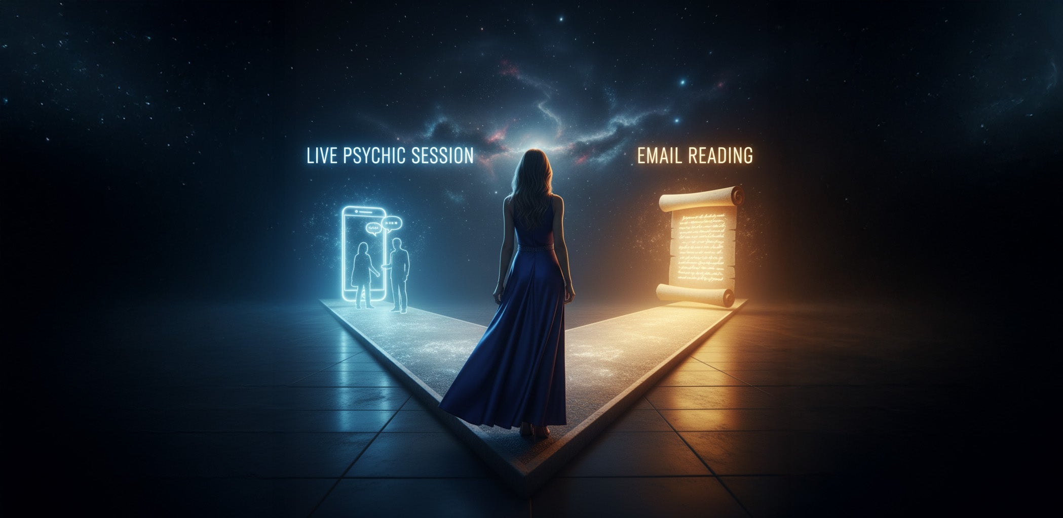 The Clarity Check: When Should You Book an Email Reading vs. a Live Session?