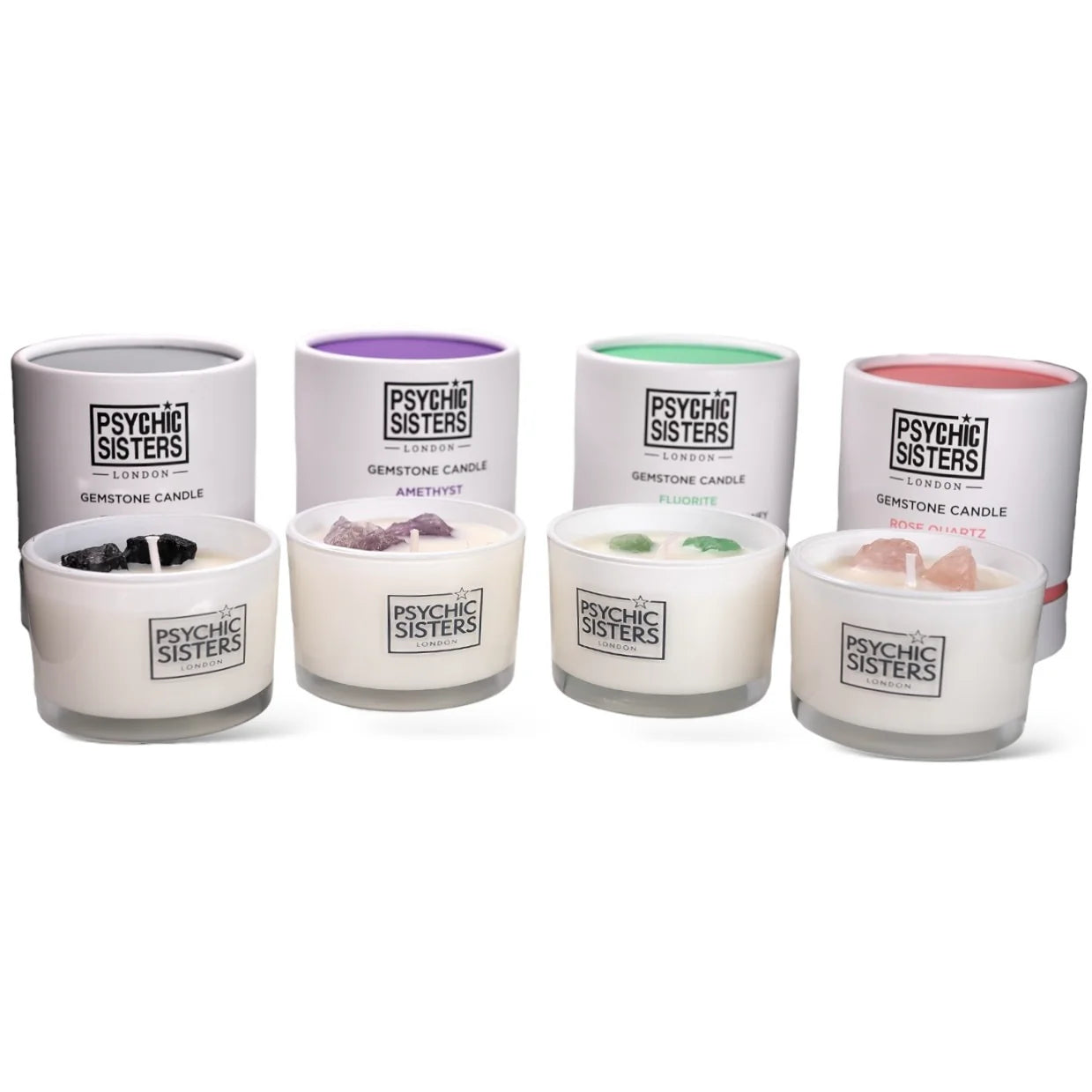 Psychic Sisters - Gemstone Candles 