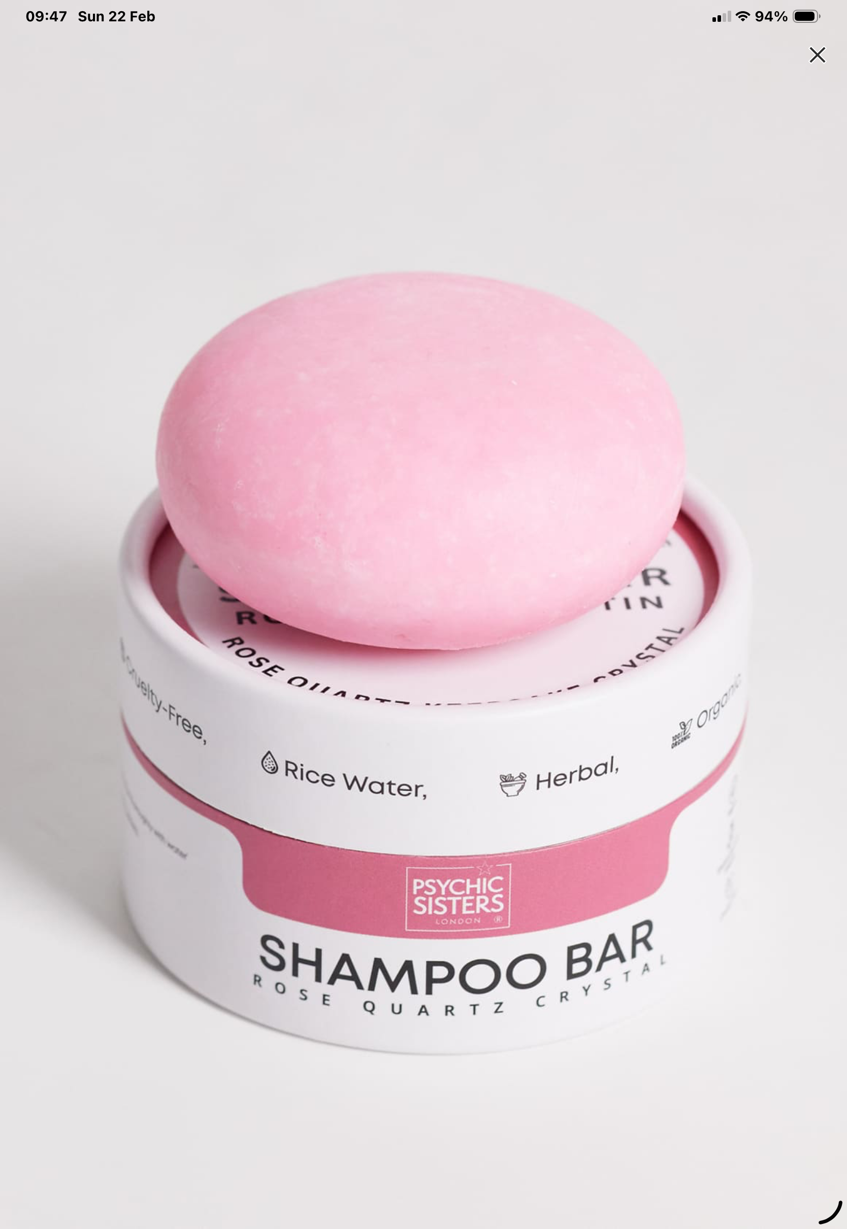 Rosemary & Biotin Shampoo Bar