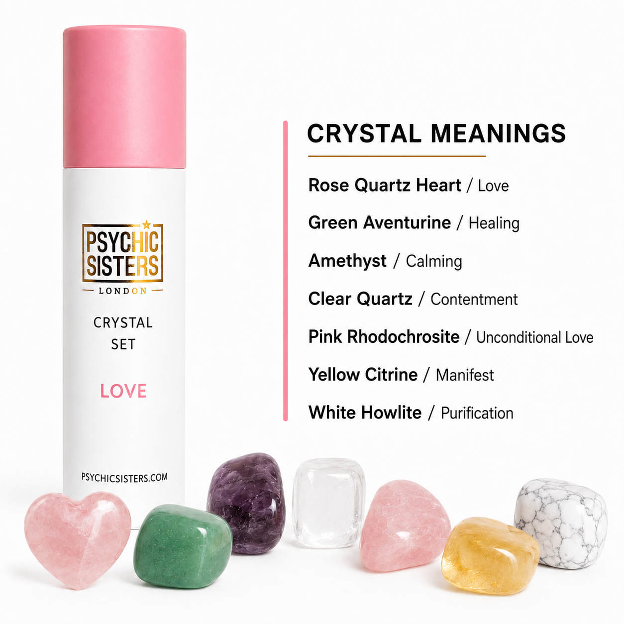 Psychic Sisters Crystal Collection Set