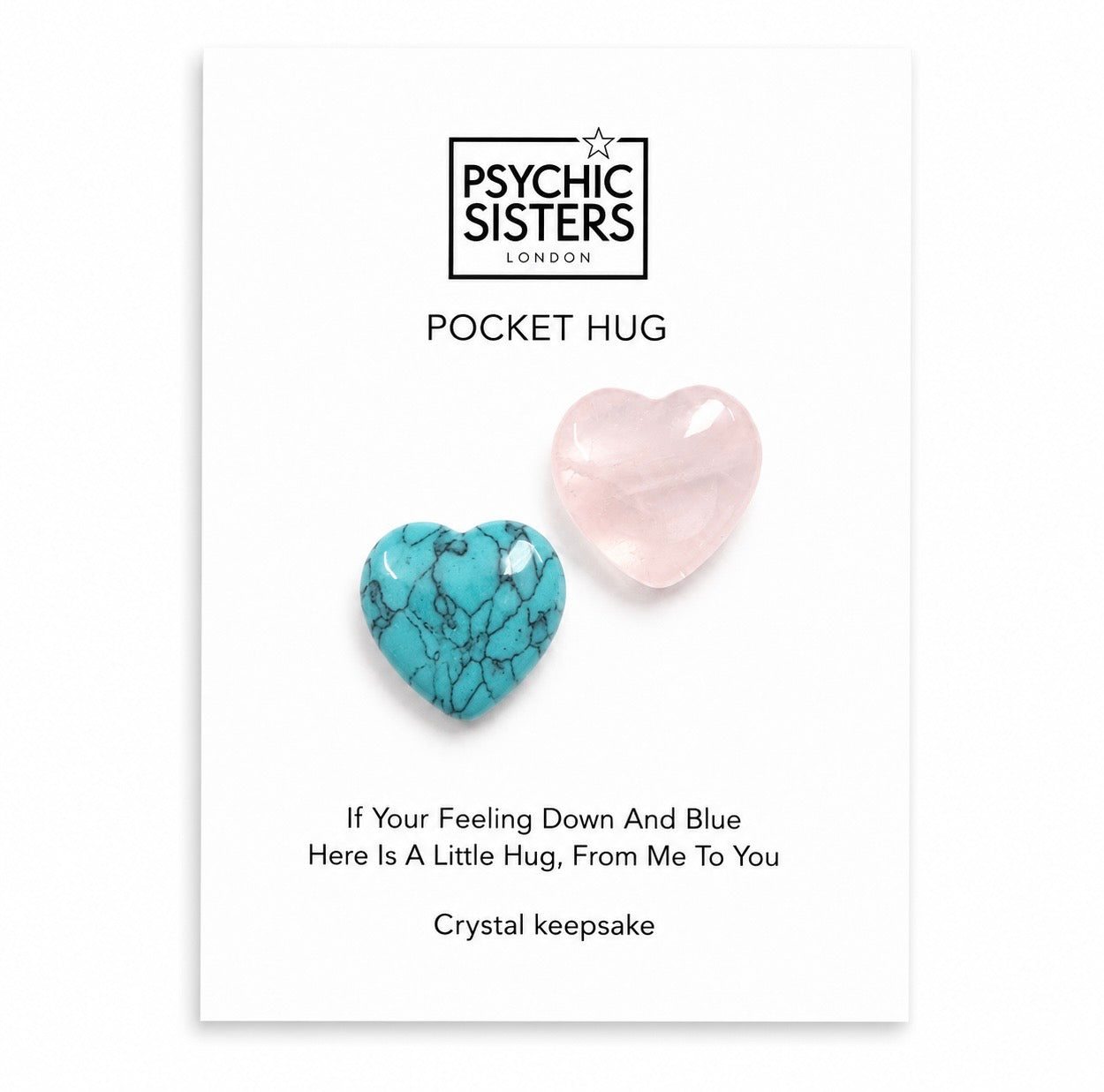 Pocket Hug Crystal Keepsake | Psychic Sisters