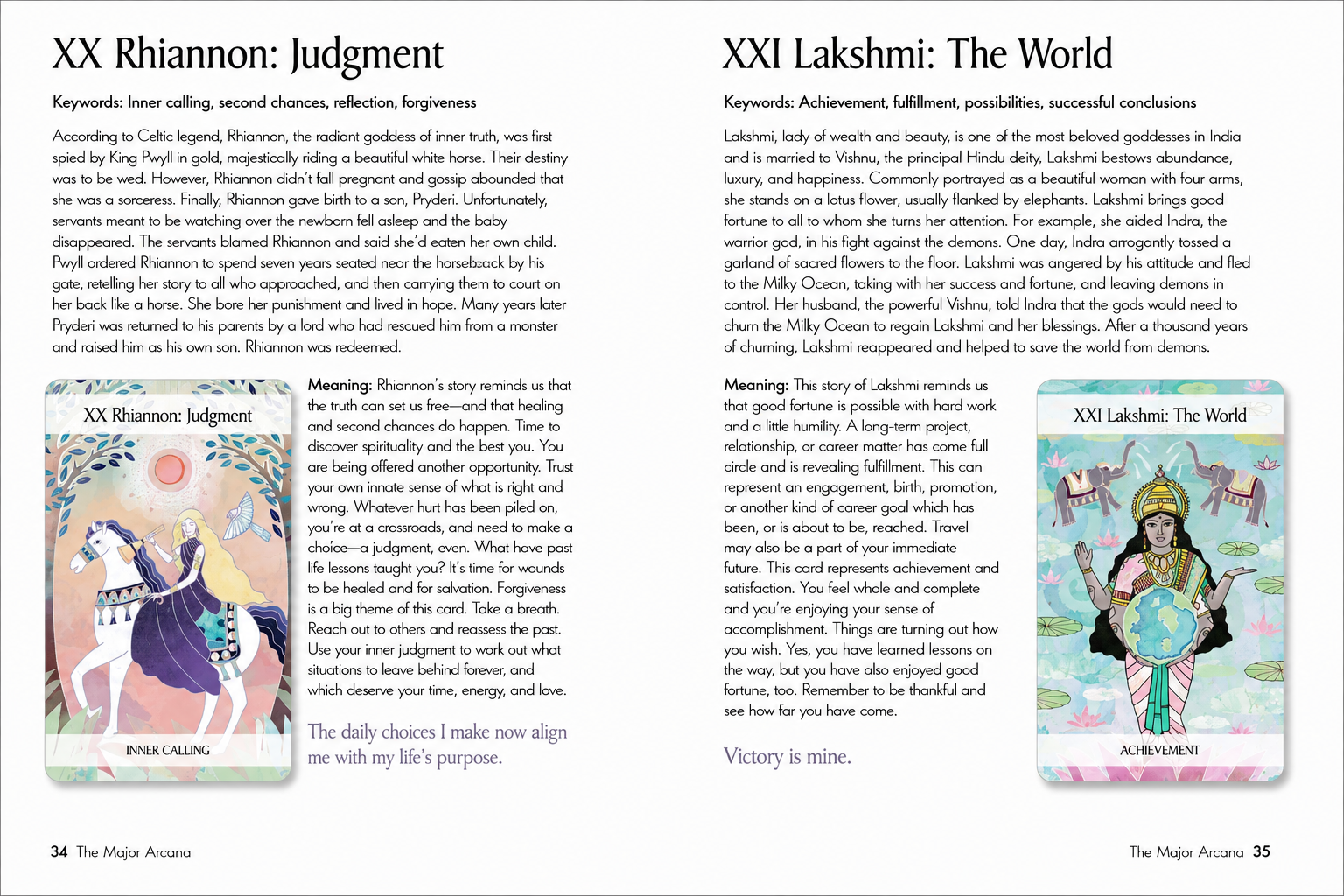 The Mythic Goddess Tarot By Jayne Wallace