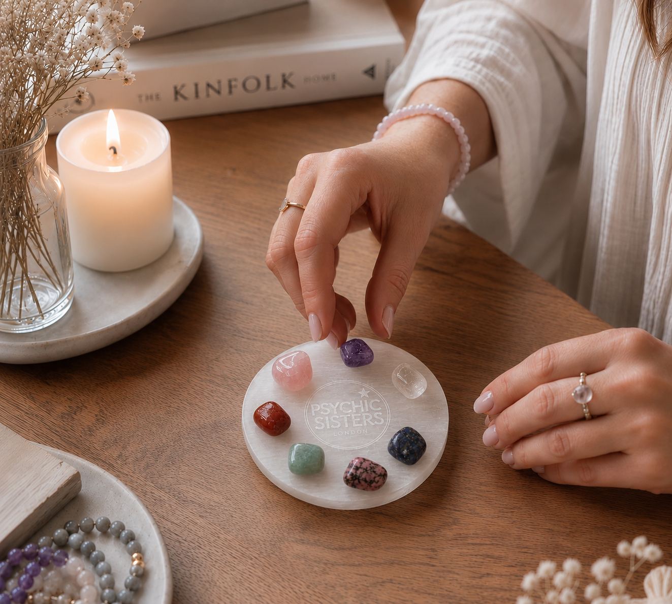 Selenite Charging Plate