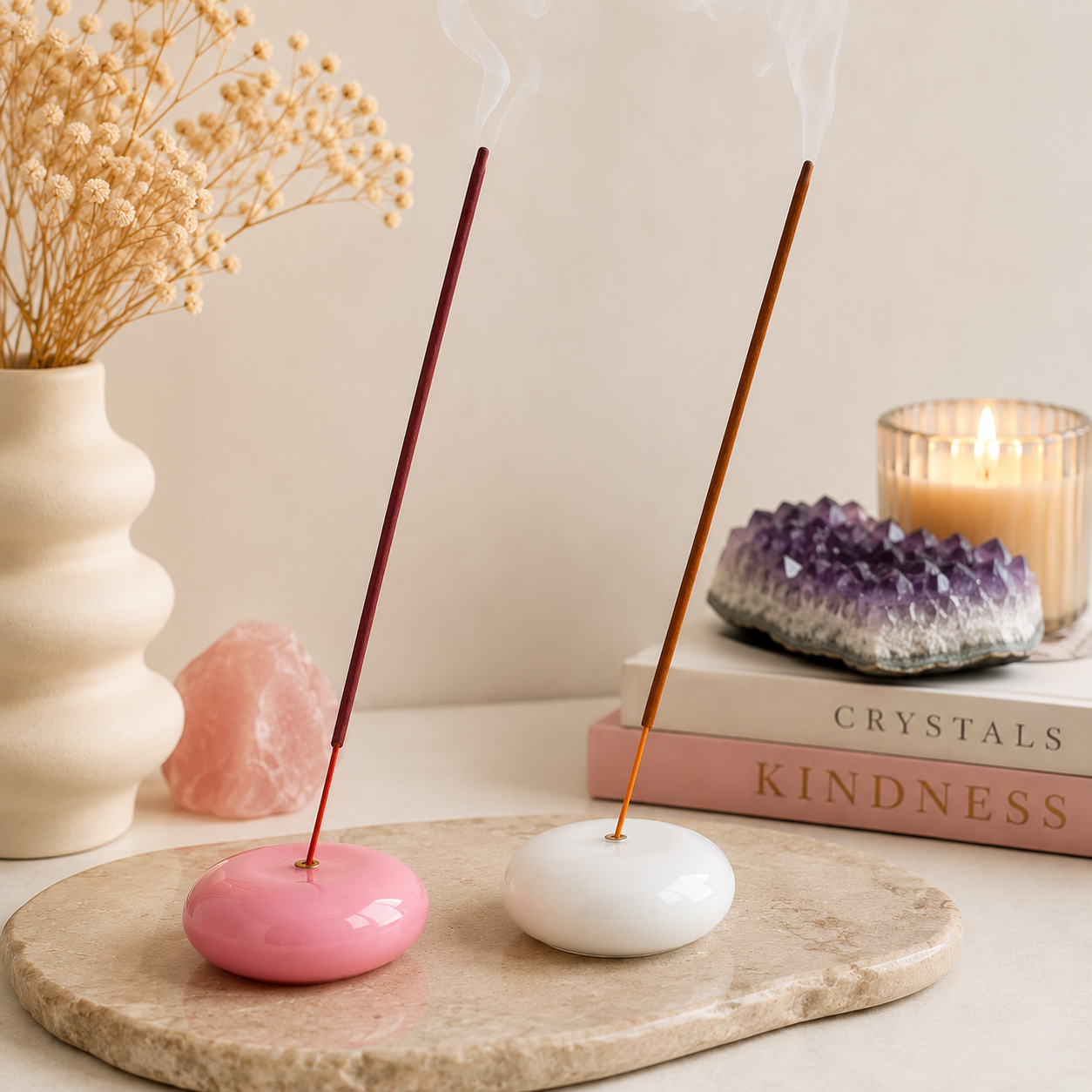 Glass Incense holder