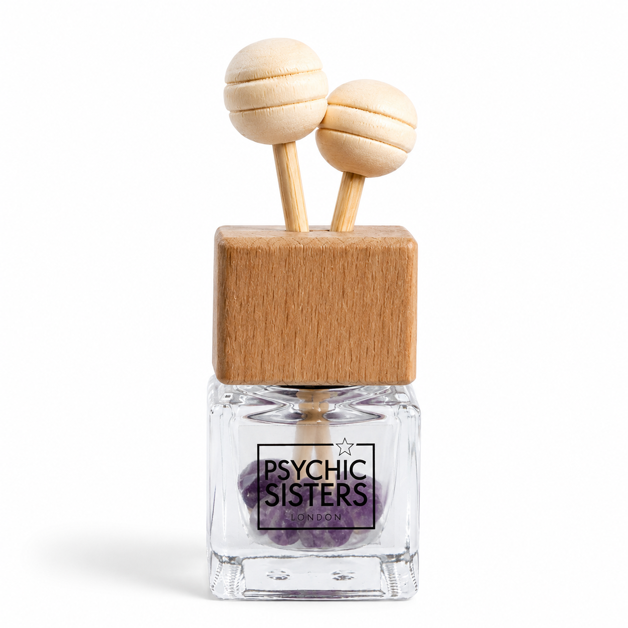 Gemstone Car Reed Diffuser 8ml | Crystal Car Air Freshener