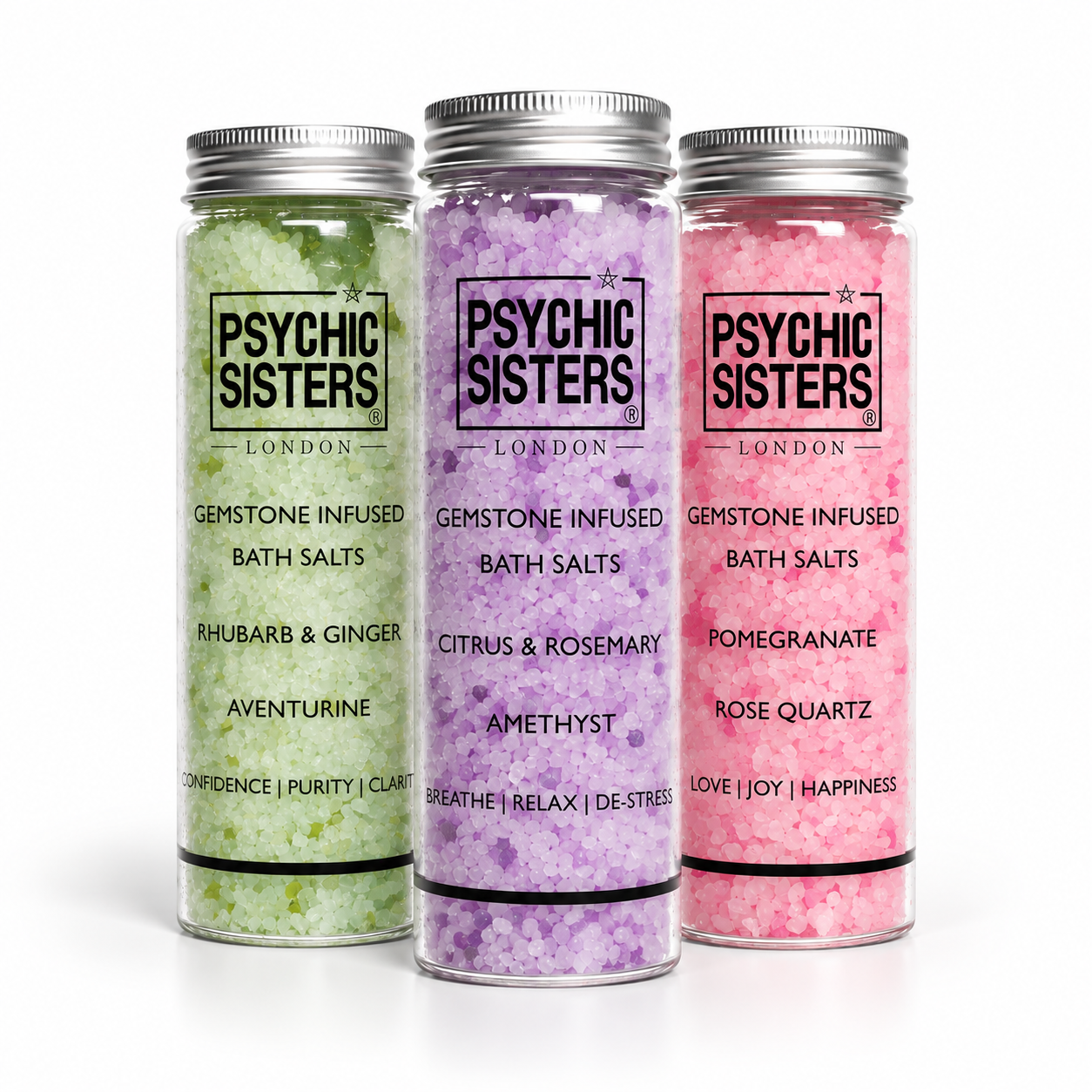 Luxury Gemstone Bath Salt Shot