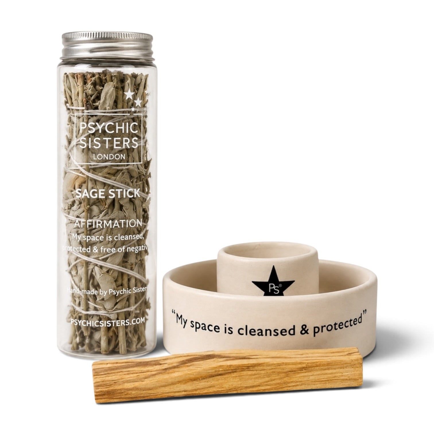Luxury Sage & Palo Santo Ritual Set | Psychic Sisters