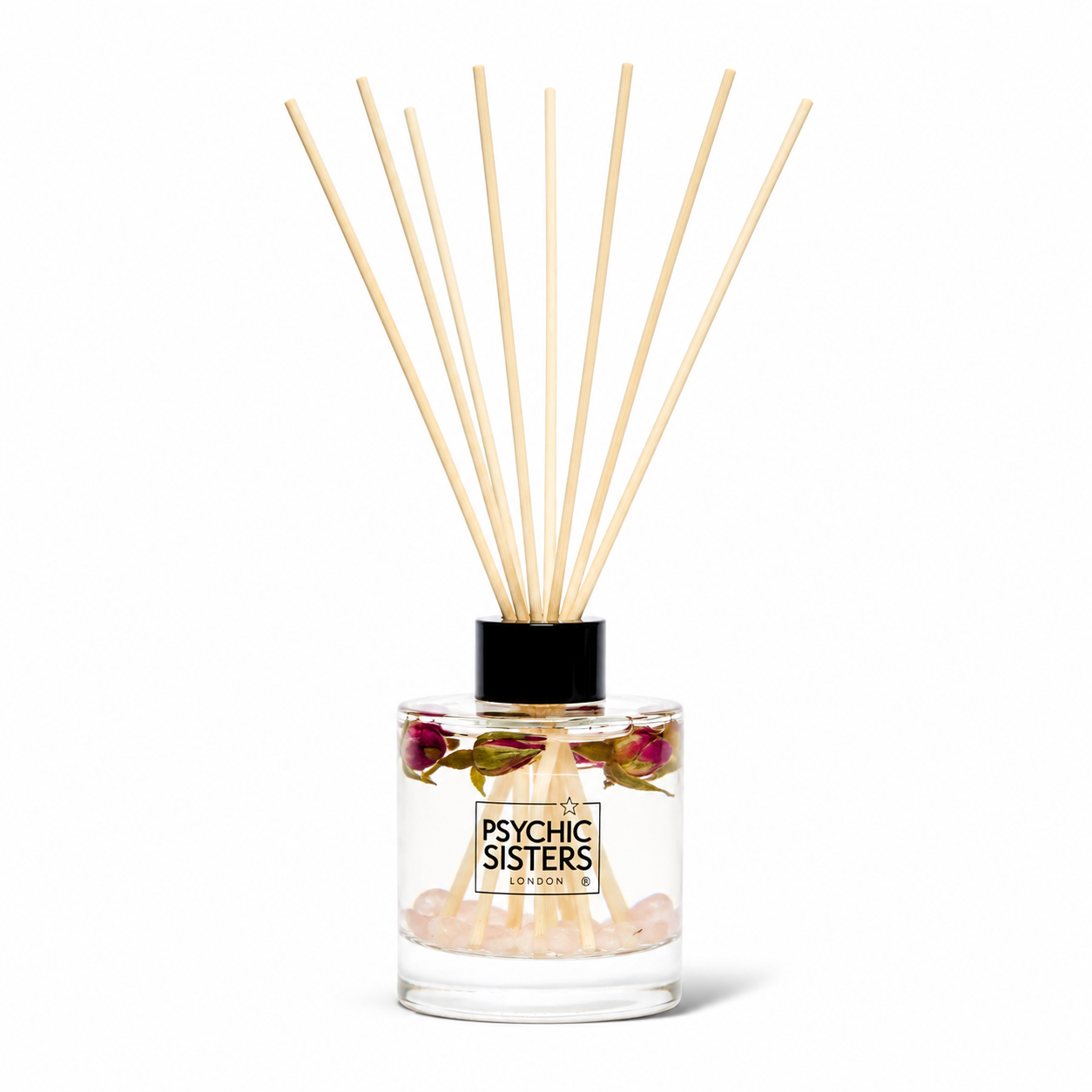 Rose Quartz Crystal Infused Reed Diffuser - Love & Emotional Healing