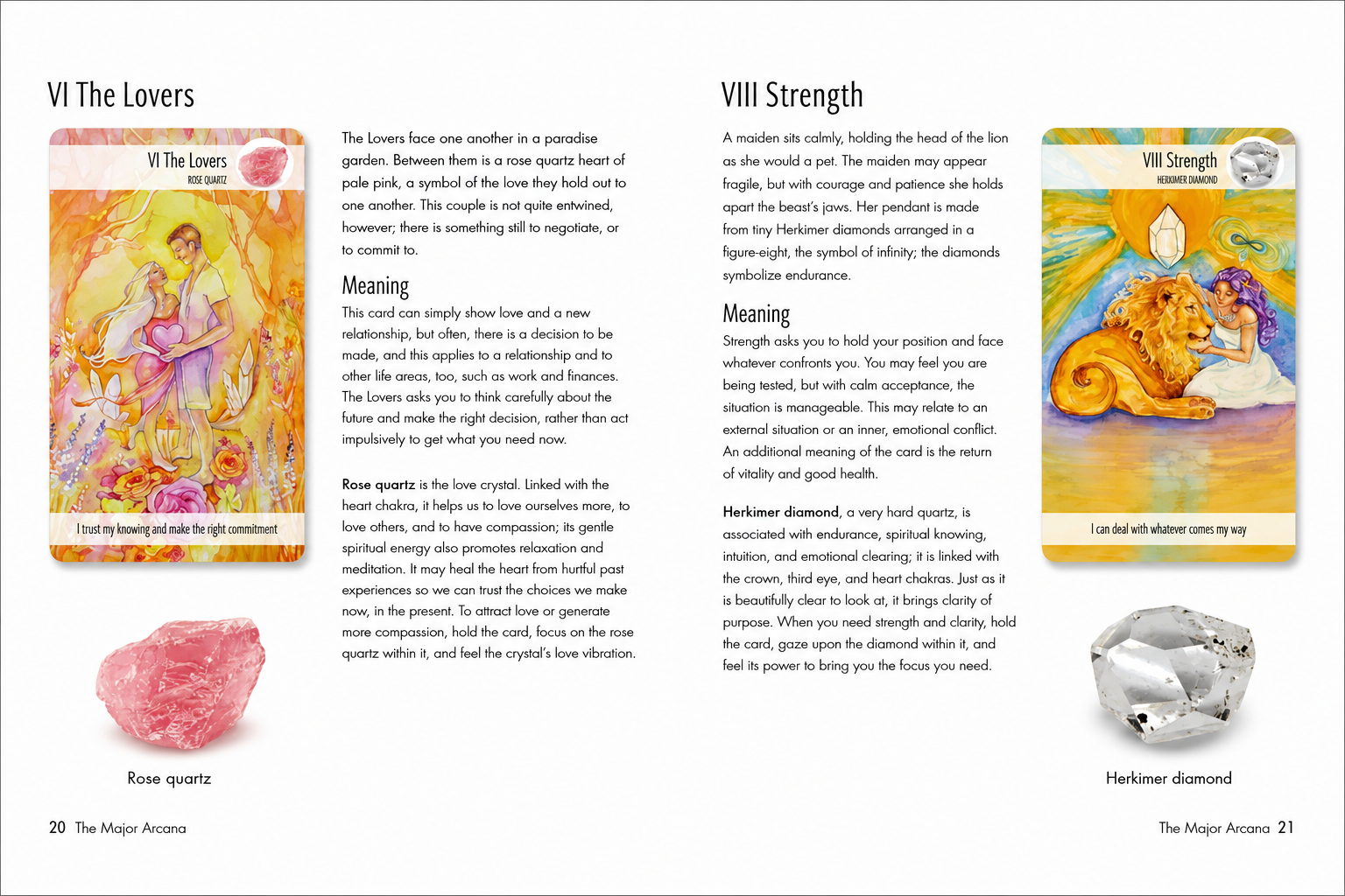 The Crystal Power Tarot By Jayne Wallace