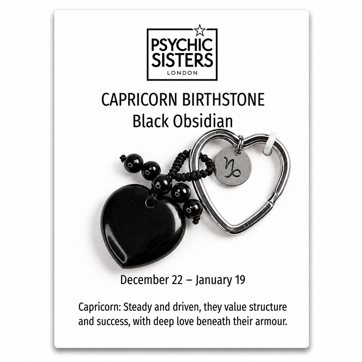 Zodiac Crystal Keyring Collection