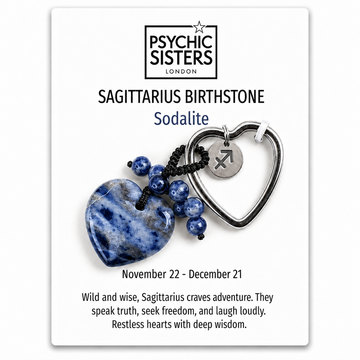 Zodiac Crystal Keyring Collection
