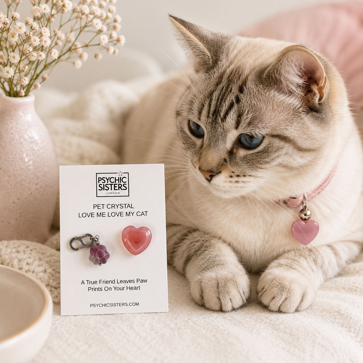 Love Me, Love My Cat Hand-Chosen Pocket Hug