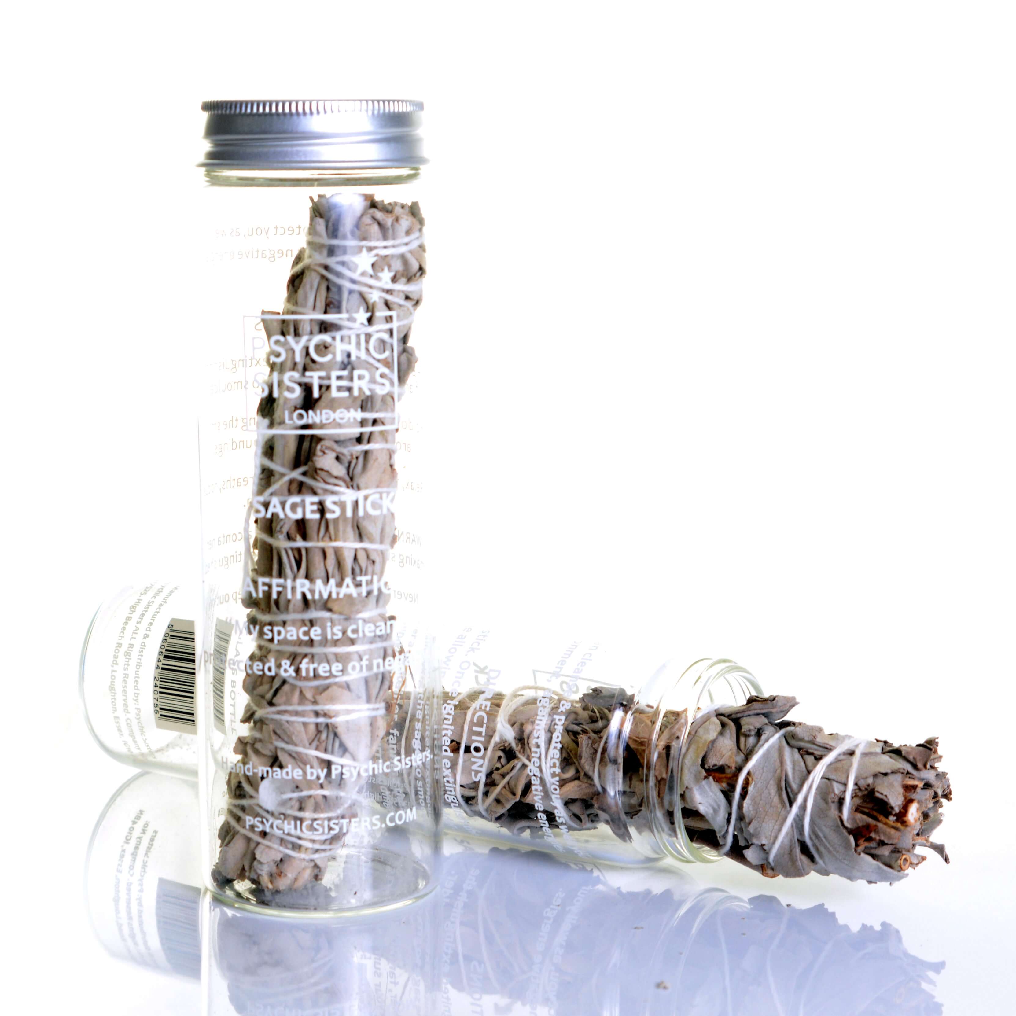 sage smudge stick, cleansing spray, protection candle, crystal set, bath salts, essential oils, incense, wellness box, self-care ritual, spiritual gift box