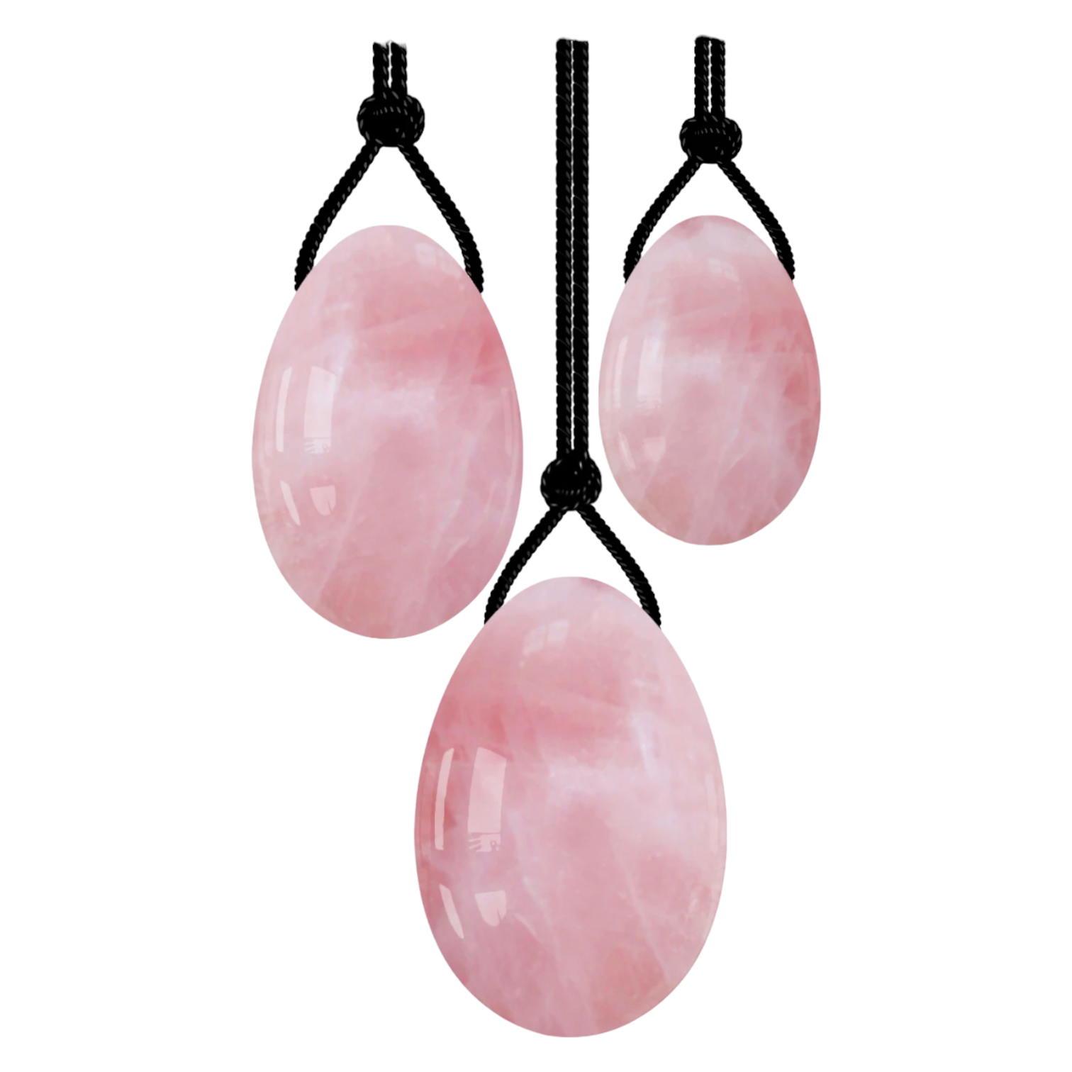 ROSE QUARTZ YONI EGGS - Psychic Sisters