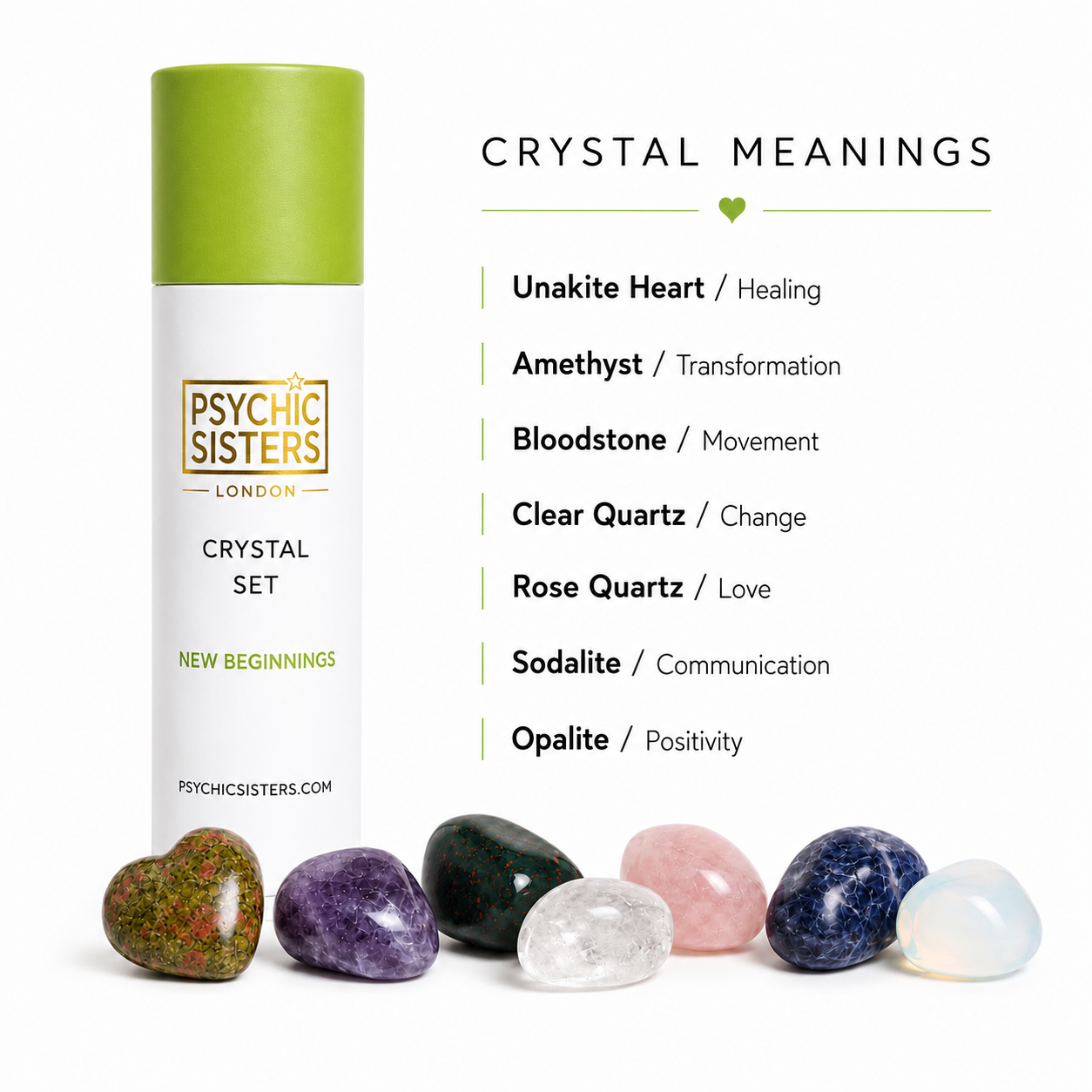 Psychic Sisters Crystal Collection Set