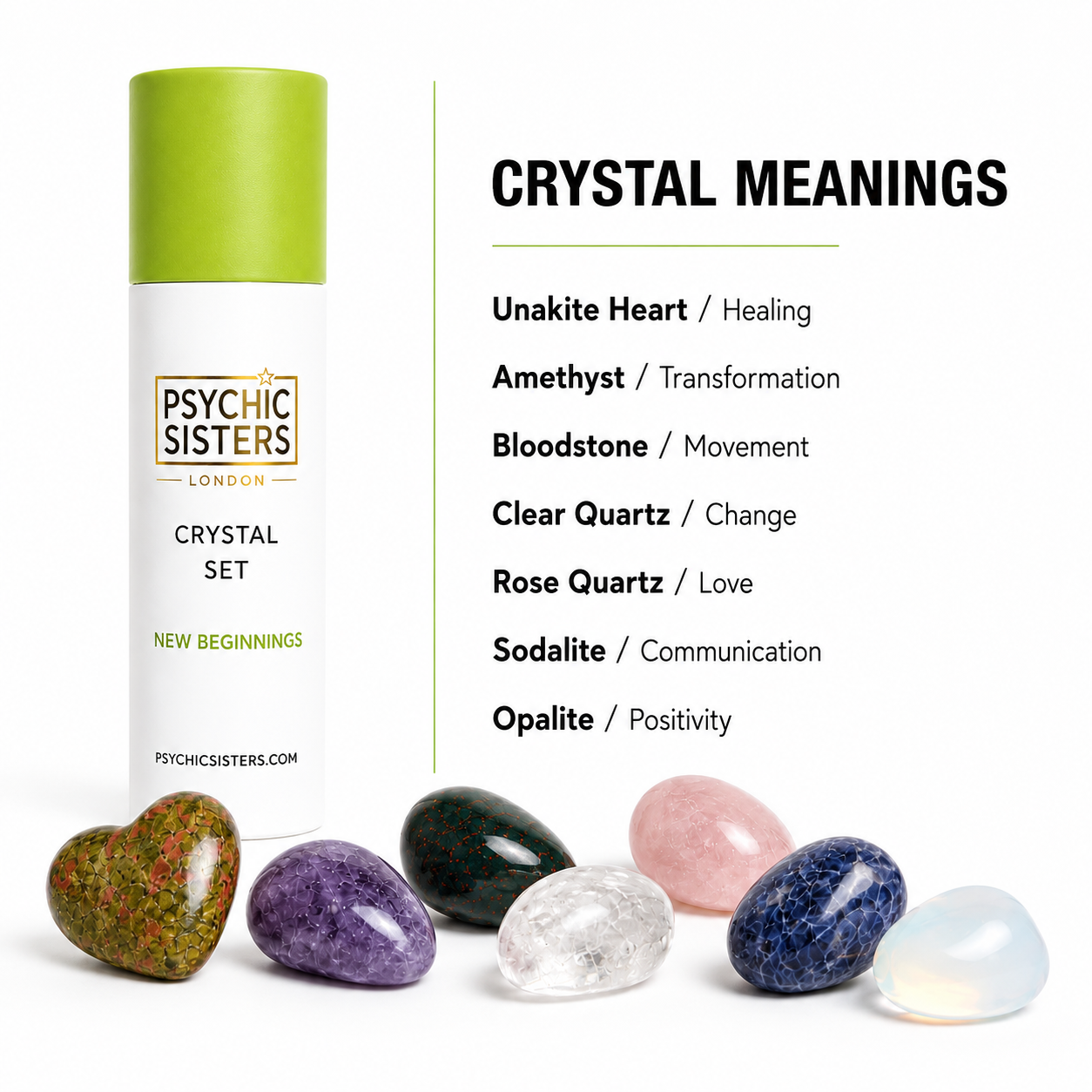 Psychic Sisters Crystal Collection Set