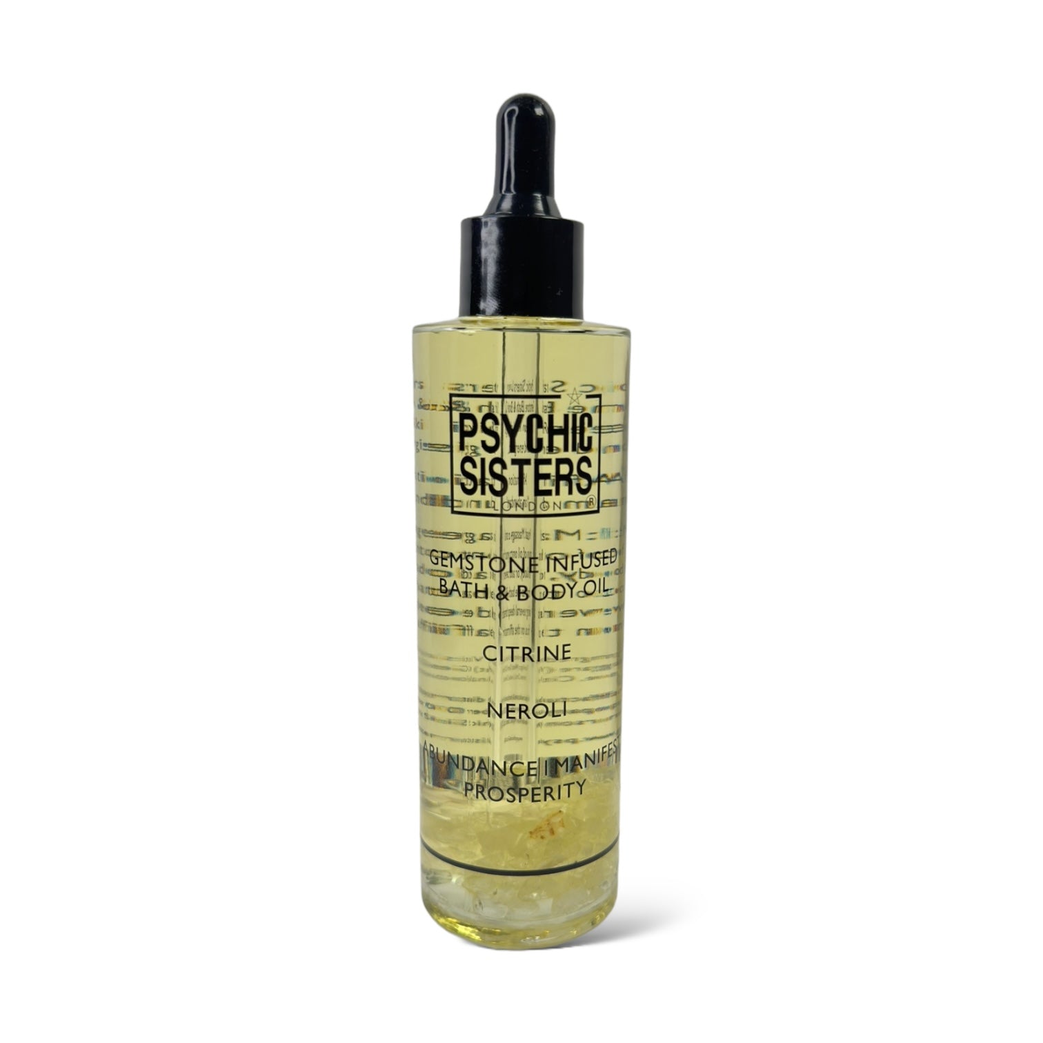 Psychic Sisters citrine manifest bath and body oil