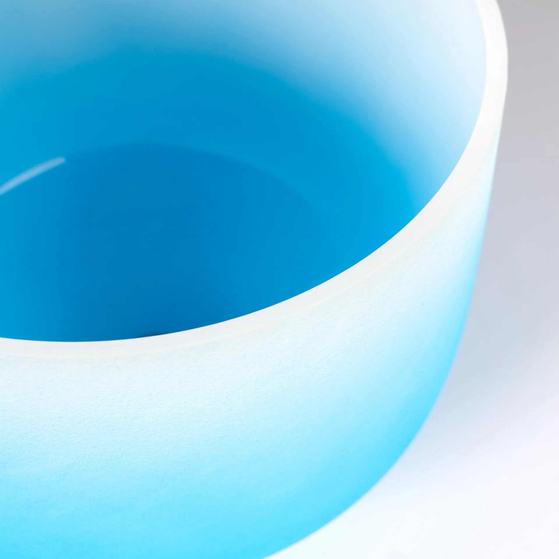Blue 8” Crystal Singing Bowl
