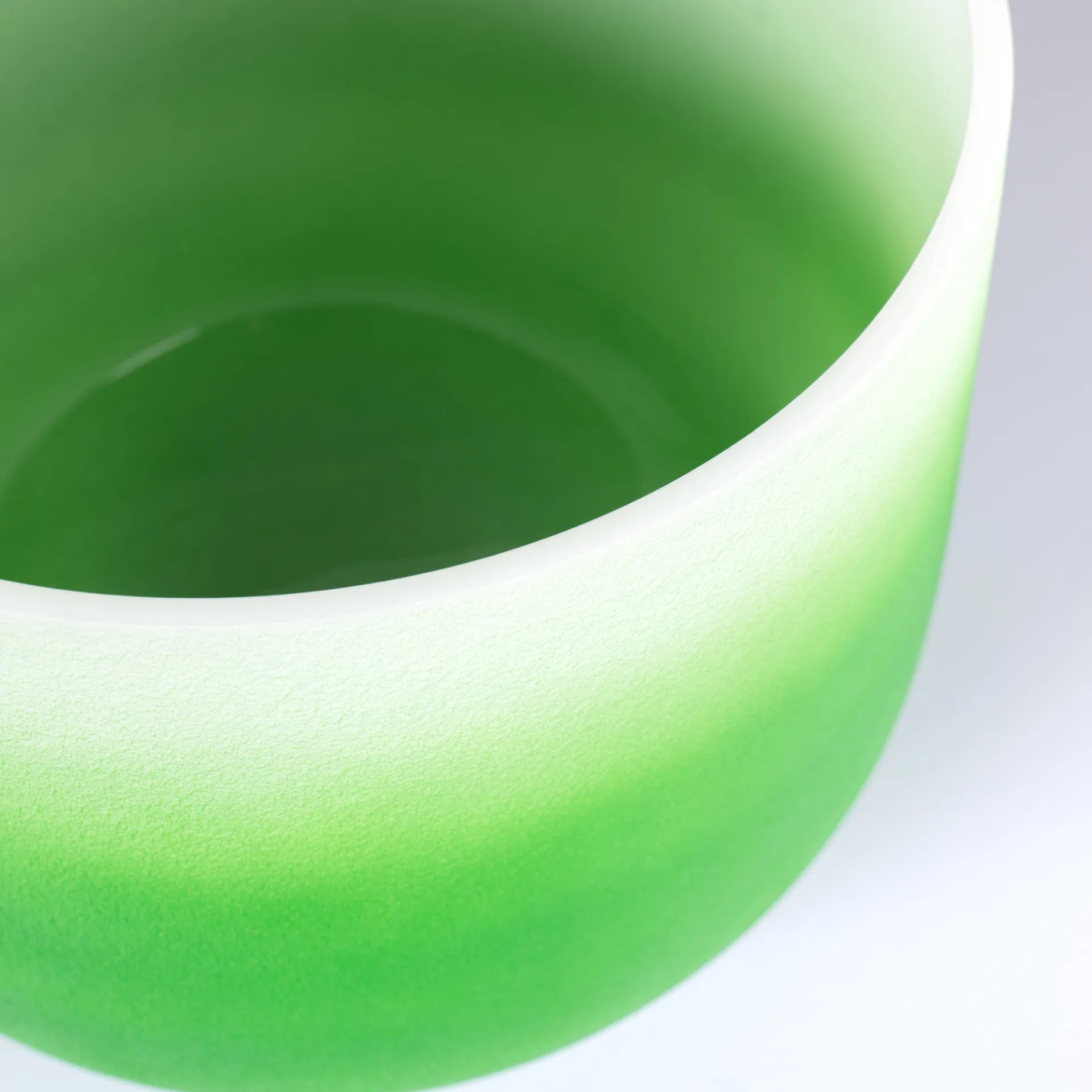 Green 9” Crystal Singing Bowl
