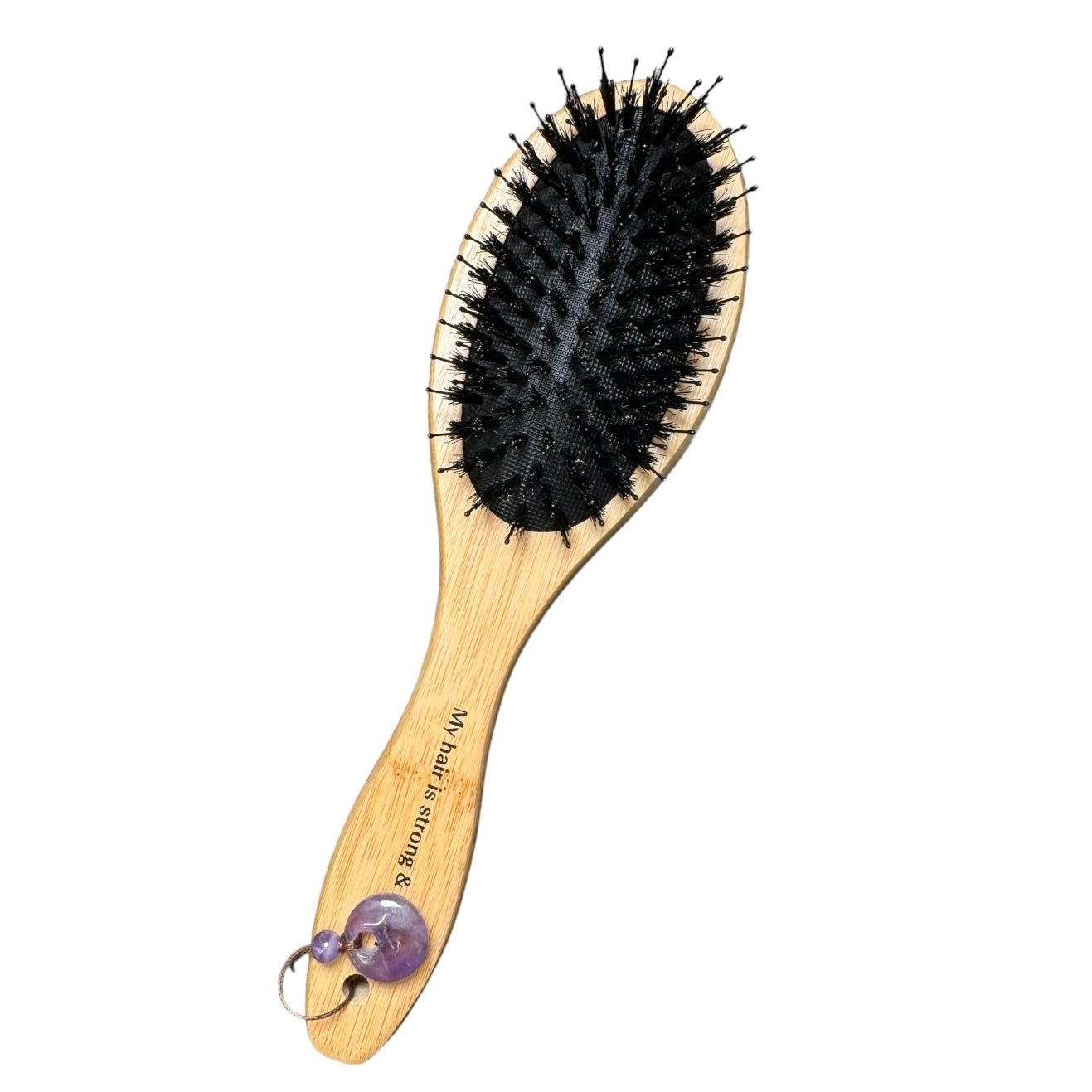 Vegan Boar- Like Bristle Hair Brush