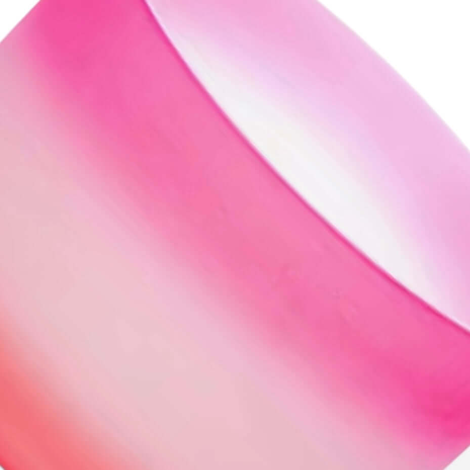 Pink Candy 8” Crystal Singing Bowl for heart chakra crystal singing bowl meditation and healing.