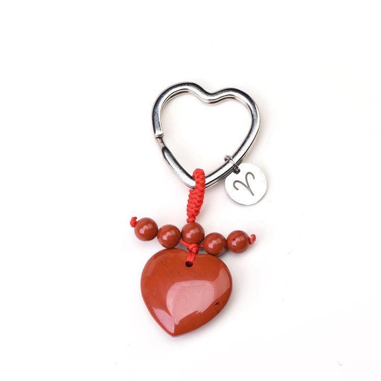 Zodiac Crystal Keyring Collection