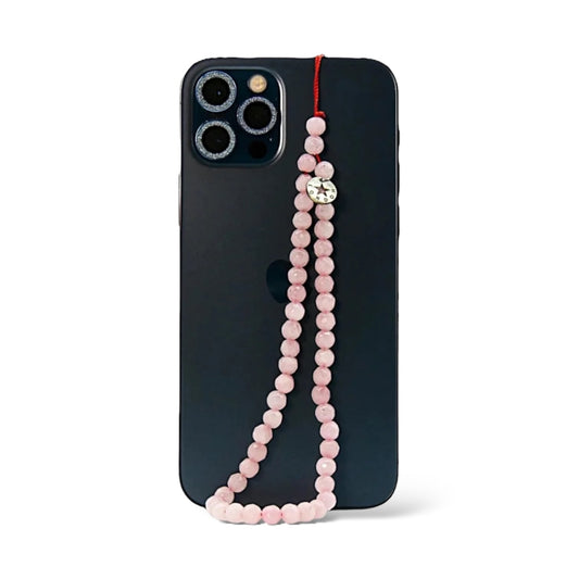 ROSE QUARTZ PHONE CHARM