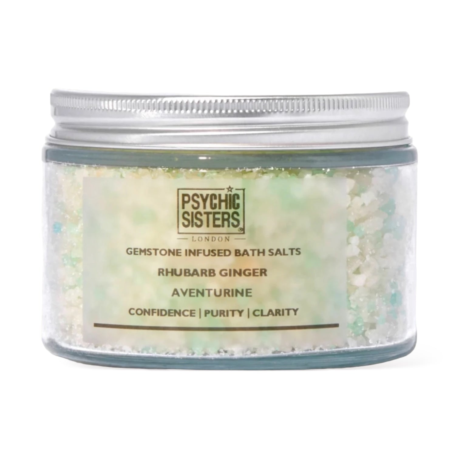 Psychic Sisters aventurine bath salts