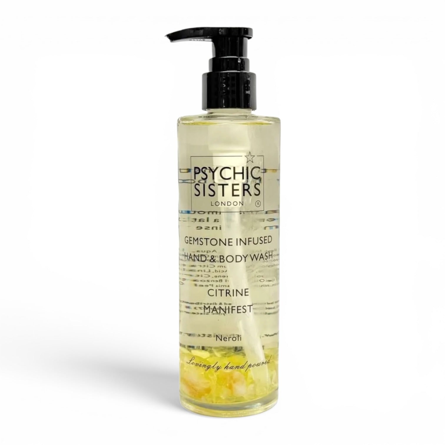 Psychic Sisters Hand And Body Wash | Crystal Infused | 5 Varieties Gemstone