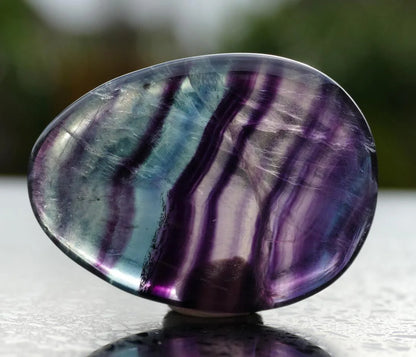 Fluorite Worry Stone