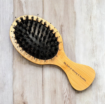 Hand-bag Vegan Boar - Like Bristle Hair Brush