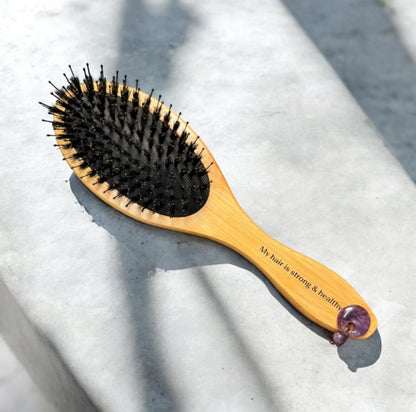 Vegan Boar - Like Bristle Hair Brush