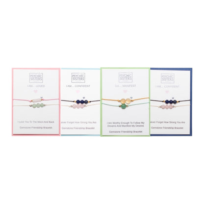 Hand-Chosen Crystal Bracelet Cards