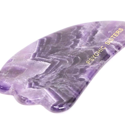 Amethyst Gua Sha & Roller Gift Set