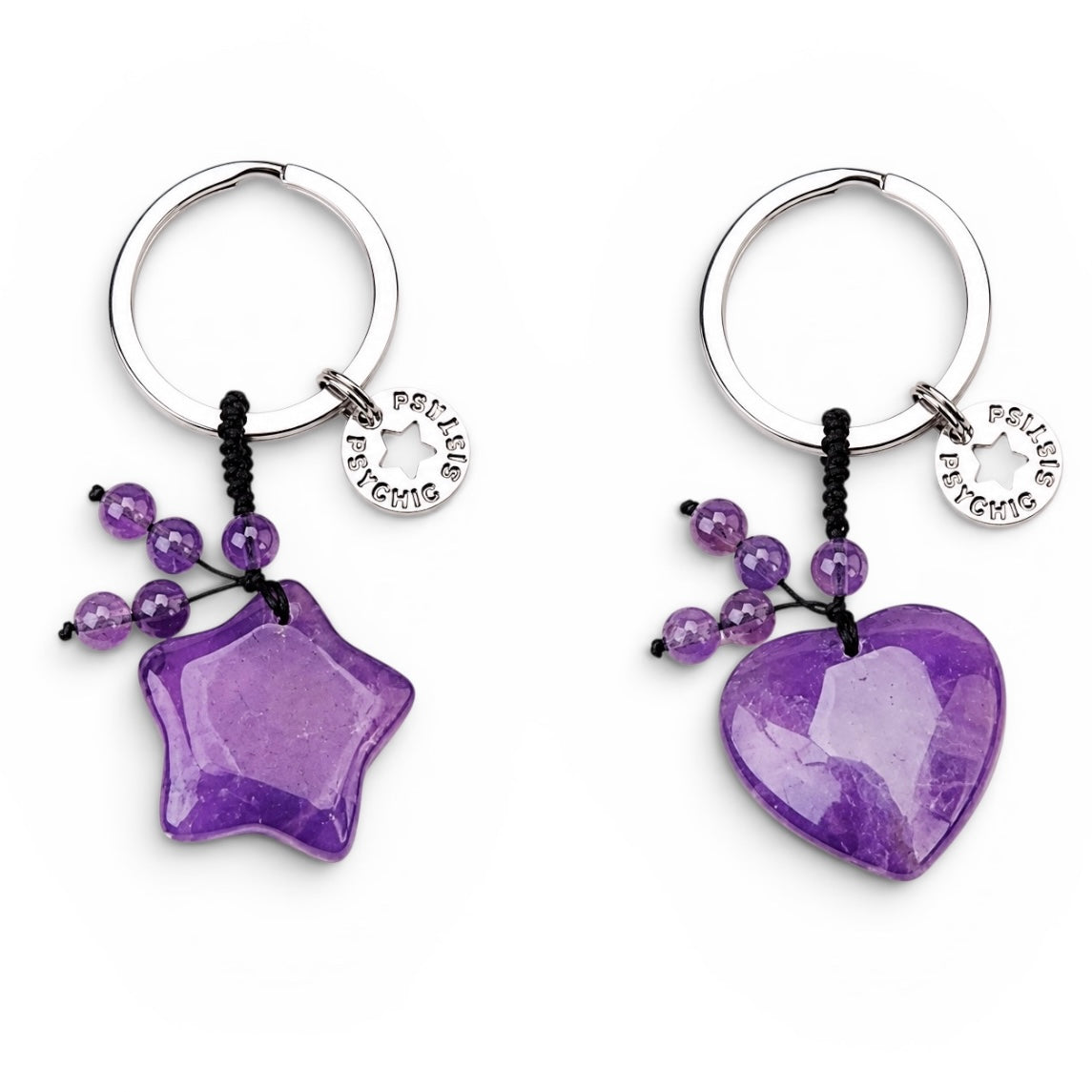 Amethyst Keyring