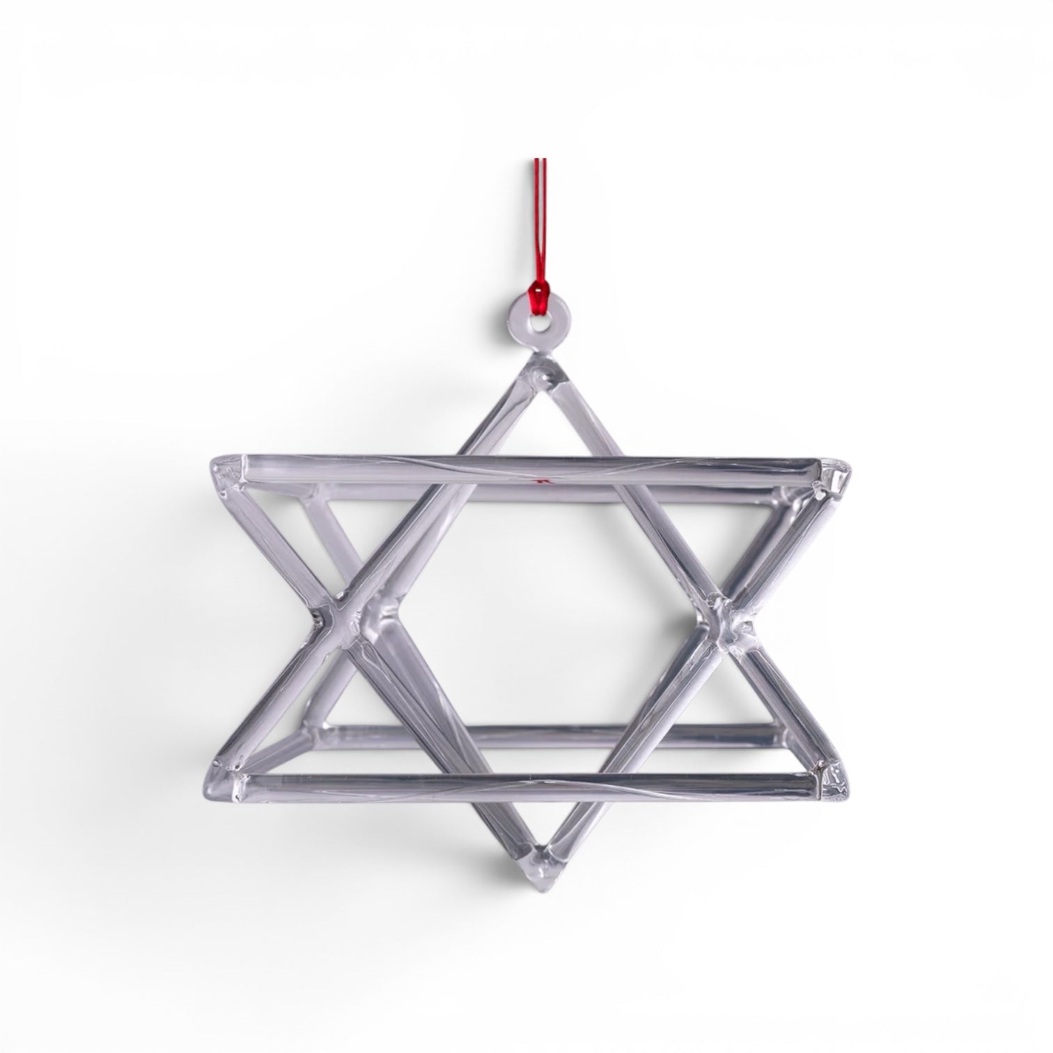 8 Inch Clear Quartz Merkaba Crystal Singing Pyramid – Heart Chakra (432Hz)