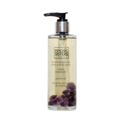 Gemstone Infused Hand And Body Wash.