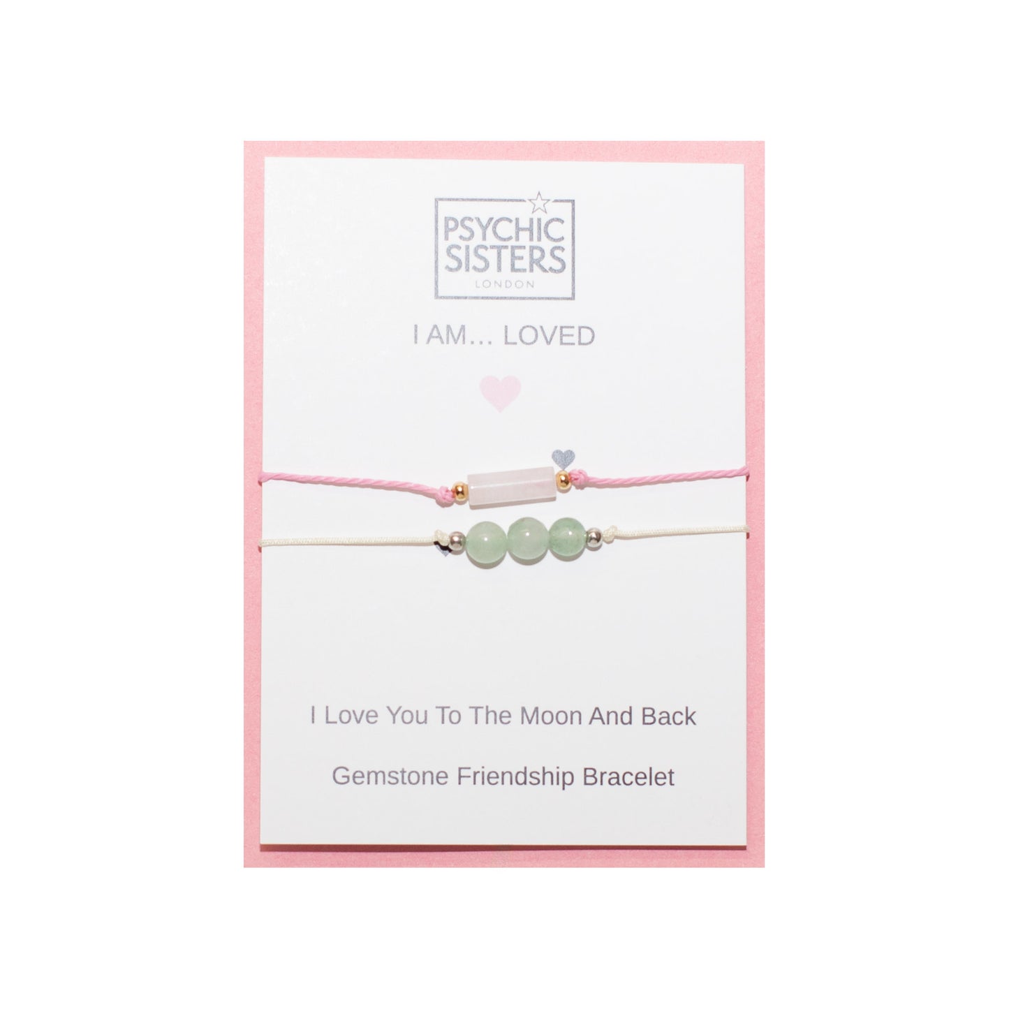 Hand-Chosen Crystal Bracelet Cards