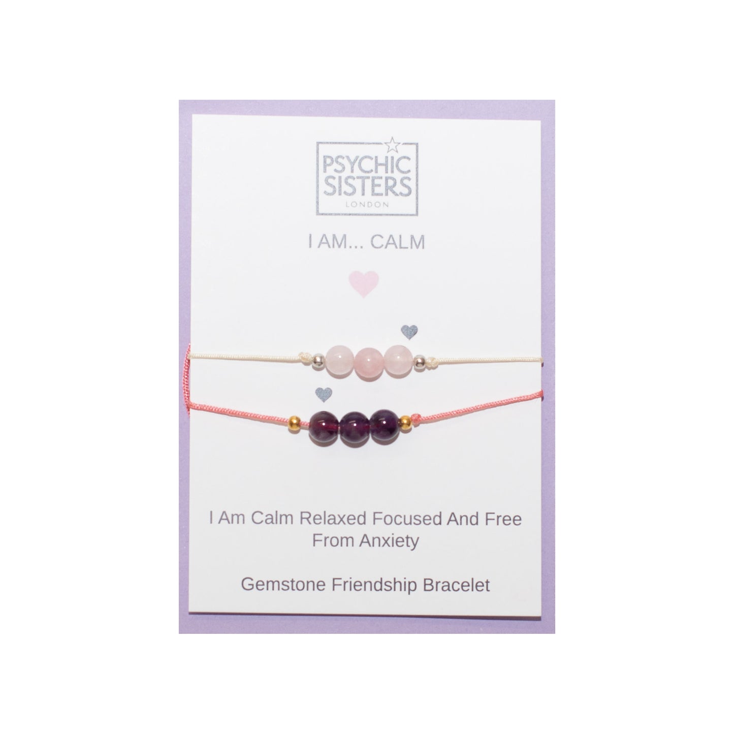 Hand-Chosen Crystal Bracelet Cards